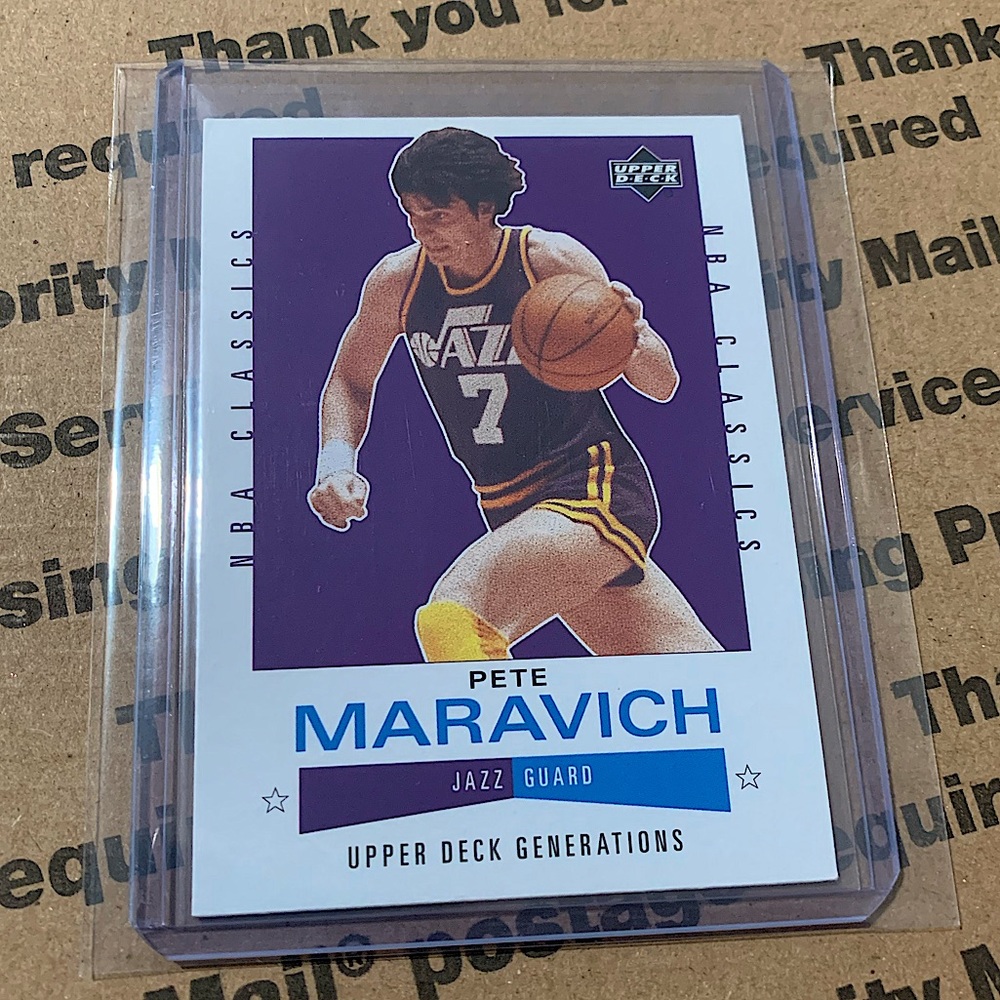 Pete Maravich ‘02 Upper Deck Generations Card